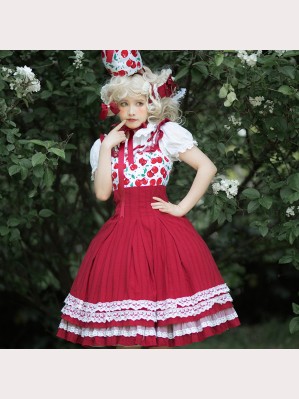 Magic Tea Party Cherry Tea Party Lolita Dress JSK (MP130)